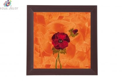 Framed Print - Red poppy