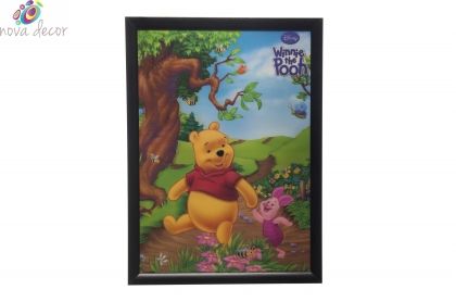 3 D Winnie the Pooh and Piglet