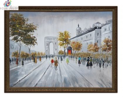Oil painting Champs-Elysees