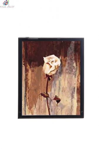 Mylar framed print "Rose"