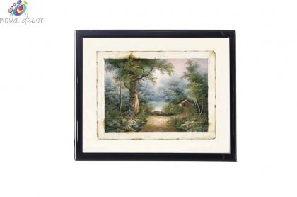Mylar Framed Print – A walk in the forest