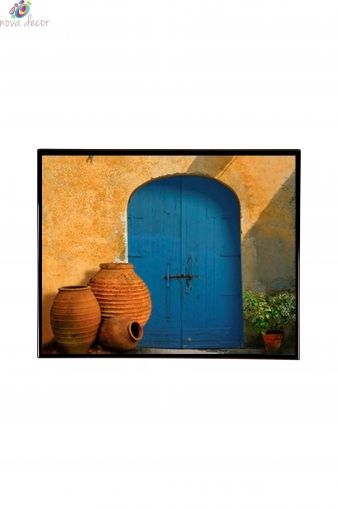 Mylar Framed Print  – House in Morocco