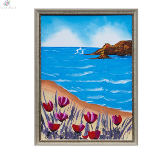 Oil painting - Sea beauty