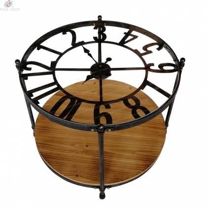Table with clock