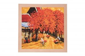 Framed Print - Golden autumn