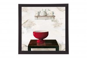 Framed Print - Red Bowl 2