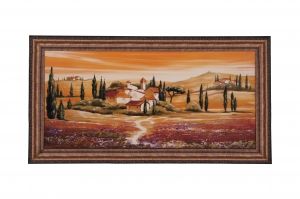 Framed Print - A fairy tale in Tuscany