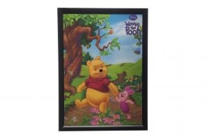3 D Winnie the Pooh and Piglet