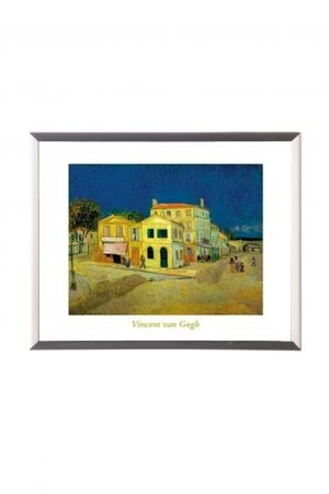 Mylar framed print "The Yellow House"