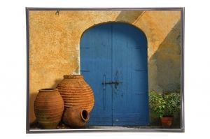 Mylar Framed Print  – House in Morocco