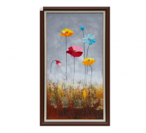 Oil painting - Colorful flowers