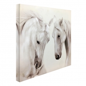 Oil painting Horses