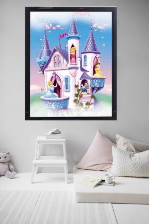 Mylar Framed Print  – Disney Princesses