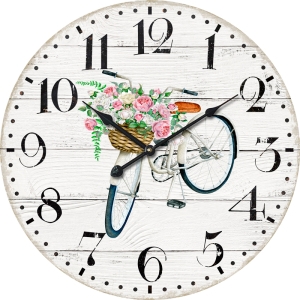 Wall clock Bicycle 58см. with silent clock mechanism 