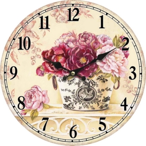 Wall clock Bouquet