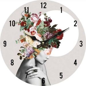 Wall clock Woman