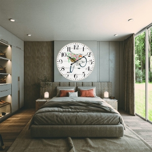 Wall clock Bicycle 58см. with silent clock mechanism 