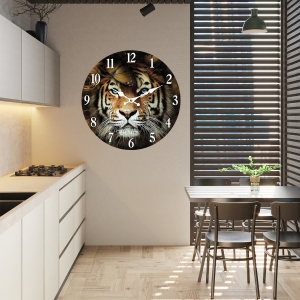 Wall clock Tiger