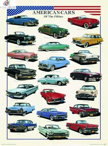 Американски коли през 50те