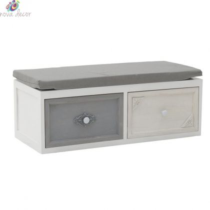 Wooden Drawer Bench Isabela