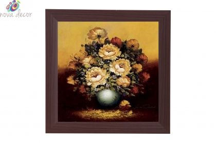 Framed Print - Yellow sunrise