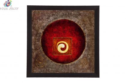 Framed Print - Red globe