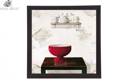 Framed Print - Red Bowl 2