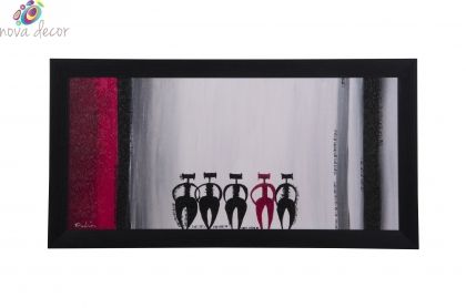 Framed Print - Actors on stage