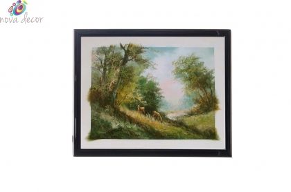 Mylar framed print "Bright Rays"