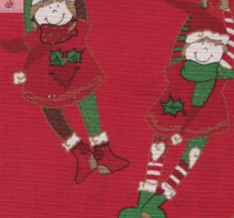 Tablecloth Christmas Elf