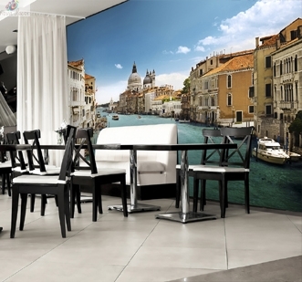 Photowall Canal Grande Venice