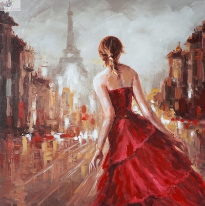 Oil painting Paris