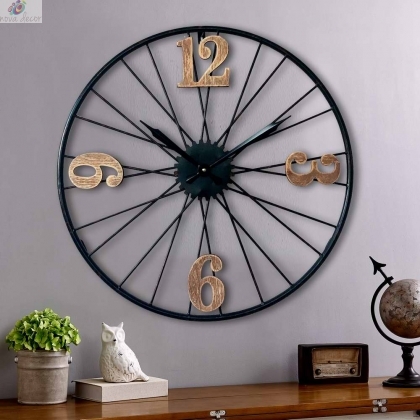 Wall clock metal Sydney