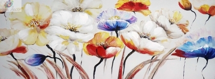Oil painting  Poppies