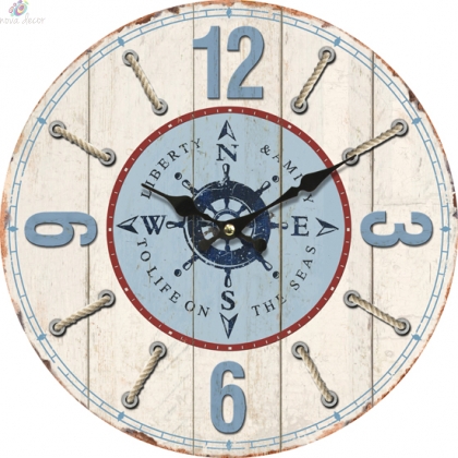 Wall clock Compass