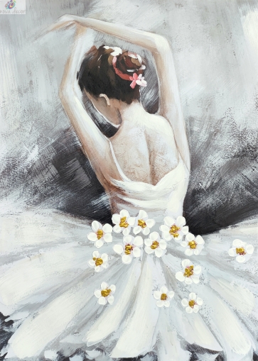 Oil painting Ballet