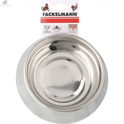 Bowl for animal food, 18 cm, Inox