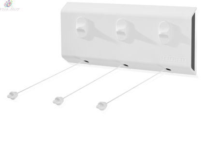 Rollfix 150 Triple Longline wall-mounted washing line