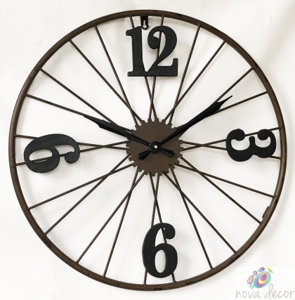Wall clock metal Noa