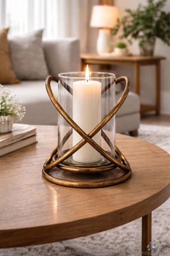 Metal Candle Holder Veneta