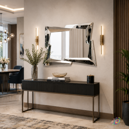 Mirror Silver Verona 55x74cm.