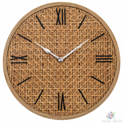 Boho Wall Clock with Silent Clock Movement