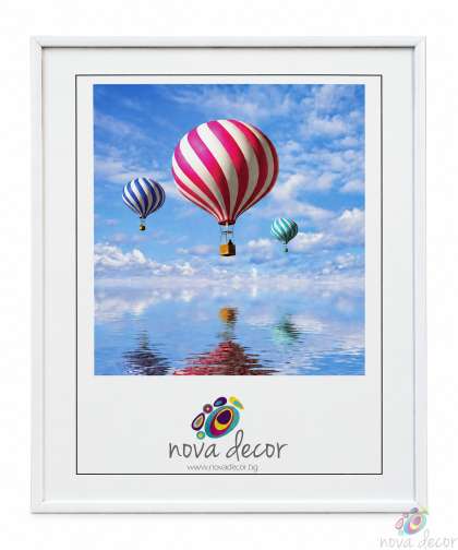 Plastic Frame Black 40x50 cm