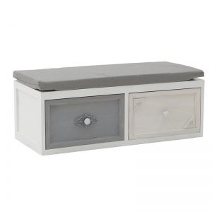 Wooden Drawer Bench Isabela