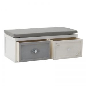 Wooden Drawer Bench Isabela