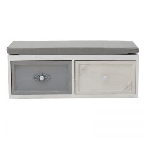 Wooden Drawer Bench Isabela