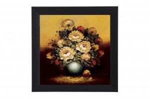 Framed Print - Yellow sunrise