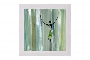 Framed Print - Dancing man