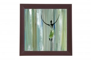 Framed Print - Dancing man