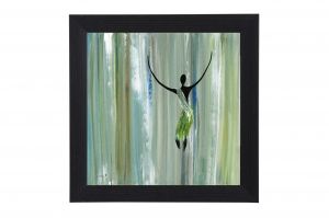 Framed Print - Dancing man